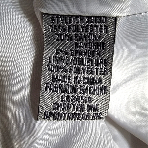 Chapter One ~ Open Front Vintage Blazer Jacket - Picture 8 of 9